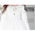 Schöne Baby Mädchen 2015 Heißer Verkauf Kinder Weiße Hochzeit Prinzessin Blumenmädchen Kleider Hohe Qualität
